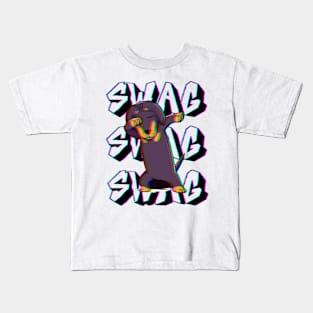 Dog swag Kids T-Shirt